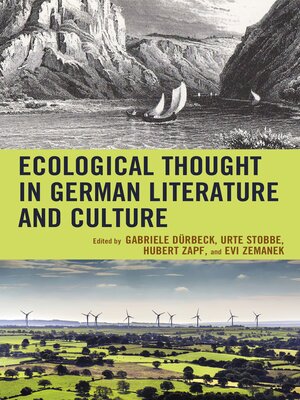 cover image of Ecological Thought in German Literature and Culture
